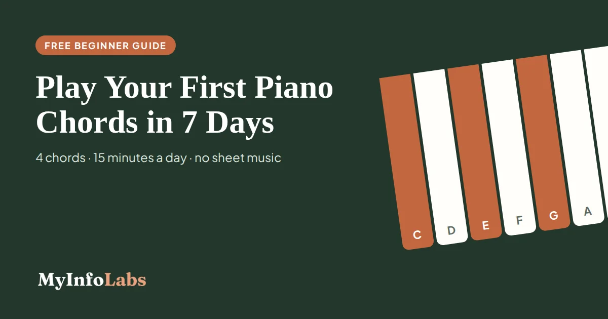 piano chords for beginners